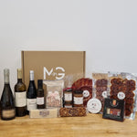 navidad cesta turron vino majado gourmet