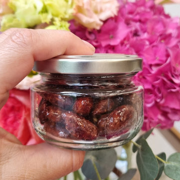 Almendras caramelizadas con azúcar de caña ecológico