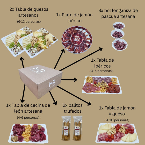 CAJA CATERING MAJADO 20-30 personas