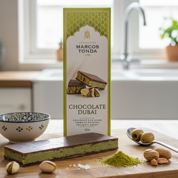 Tableta de chocolate Dubai