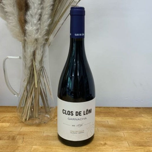 vino tinto clos de lom garnacha D.O. Alicante Majado Gourmet