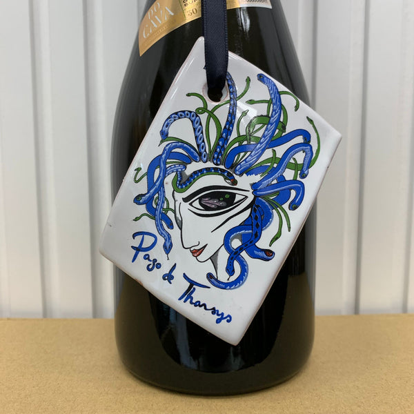 cava pago de tharsys ceramica nature gran reserva 2019 majado gourmet