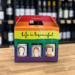 pack rainbow licores naturales caja regalo majado gourmet - liqueurful