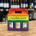 pack rainbow licores naturales caja regalo majado gourmet - liqueurful