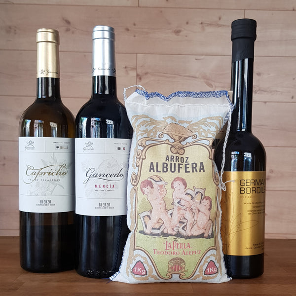 Pack Valencia con Vino - Majado Gourmet