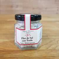 flor de sal con trufa negra, Majado gourmet