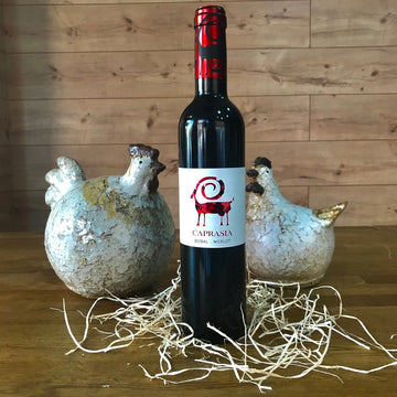 Vino tinto ecológico Caprasia mini 50cl